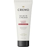 Cremo Shaving Cream for Men, Original, 6 Fl Oz | Classic citrus scent, Barber grade, Smooth shave cream, Cool finish, Helps with razor irritation, Slick hydrating formula