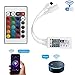 SUPERNIGHT WiFi Wireless LED Smart Controller Compatible with Alexa Google Home IFTTT,Working with Android iOS System Mobile Phone + 24 Keys Remote Controller for RGB LED Light Strips
