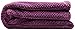 Chanasya Super Soft Warm Elegant Cozy and Decorative Velvet Fleece Aubergine Microfiber Throw Blanket (50