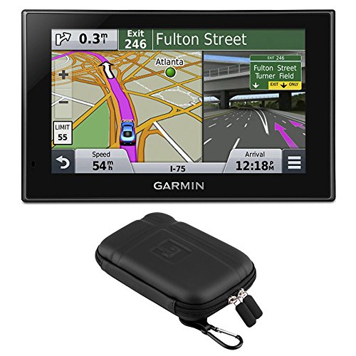Garmin-nuvi-2599LMTHD-Case-Bundle-Includes-nuvi-2599LMTHD-Advanced-Series-5-GPS-Navigation-System-with-Bluetooth-Lifetime-Maps-HD-Digital-Traffic-and-Garmin-Nuvi-5-inch-Protect-Stow-and-Carry-Case