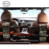 TacticalGear Seat Back Gun Rack - Sling Storage Organizer with Pockets for Rifle Hunting - Hunting Gun Organizer Holder Rack Accessories for Hunting Shotgun in Cars Trucks SUV Reed 1 Pair (2 Pieces)