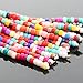 NLCAC Women's Beaded tassel alloy earrings Long Fringe Drop Earrings Dangle Confetti