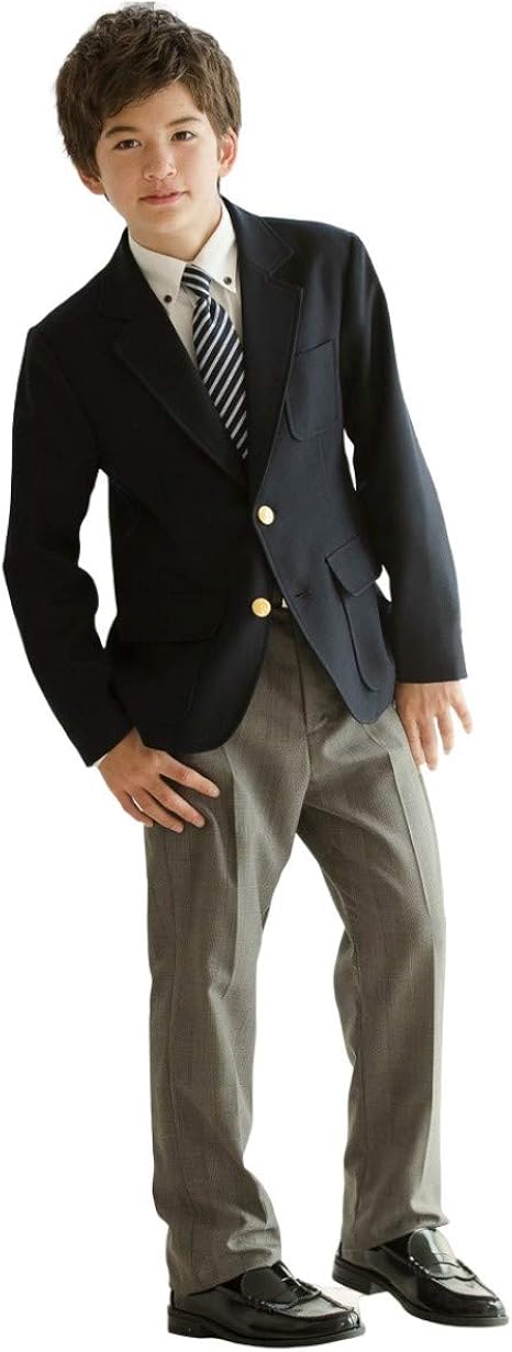 Amazon Co Jp Nissen ニッセン フォーマルウェア フォーマルワンピース 卒業式 ブレザー 男の子 子供服 ジュニア服 紺 160 ファッション