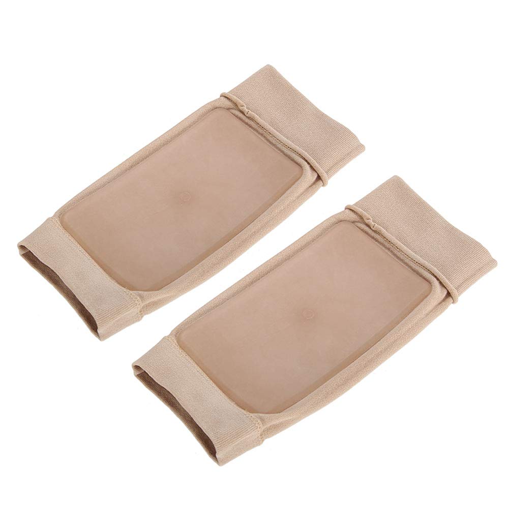 Yosoo Health Gear Gel Heel Ankle Support Socks, Ice Skate Ankle Protectors with Silicone Pad, Breathable Sleeves