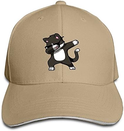 Rock Dab Cat Baseball Hat Sandwich Peak Cap Sports Men Women Polo Headgear