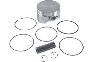 SJVLXHI Flat Top Piston And Rings 70mm Fit Predator 212Cc 6.5Hp .550