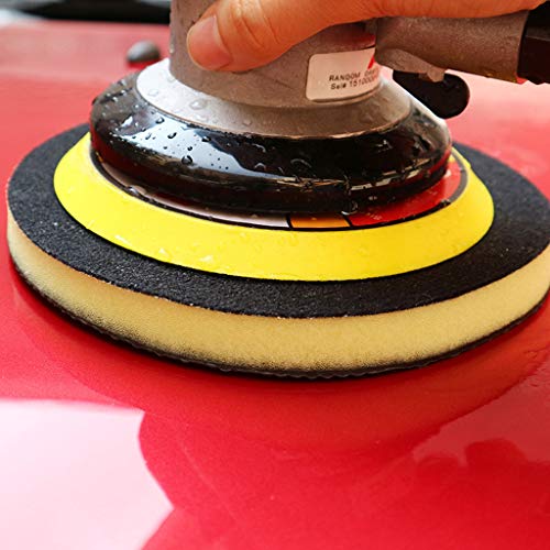 Polisher Kit for Cars, NXKang New 5''Air Palm Random Orbital Sander Hand Sanding Pneumatic Round - Car Beauty & Repair