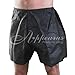 APPEARUS Disposable Men's Boxers Black Boxer Shorts (18 Ct./3 packages of 6)