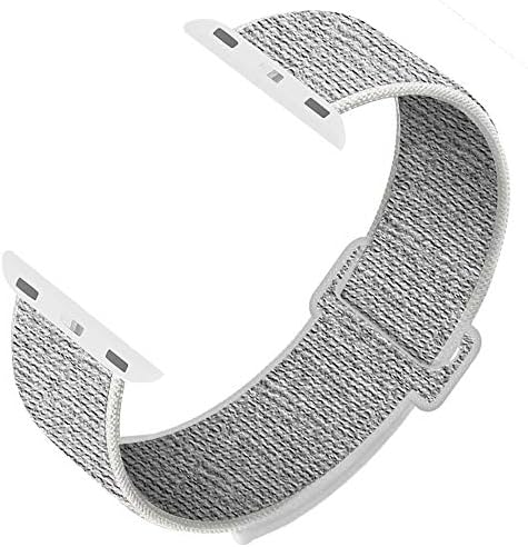 HILIMNY Compatible for Apple Watch Band 38mm 40mm 42mm 44mm, Soft Nylon Sport Loop, with Hook and Loop Fastener, Replacement Band Compatible for iWatch Series 1/2/3/4/5