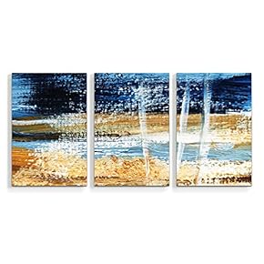 3 Piece Canvas Wall Art Abstract Color Canvas Prints Home Artwork Decoration for Living Room,Bedroom - 16"x24" x 3 Panels