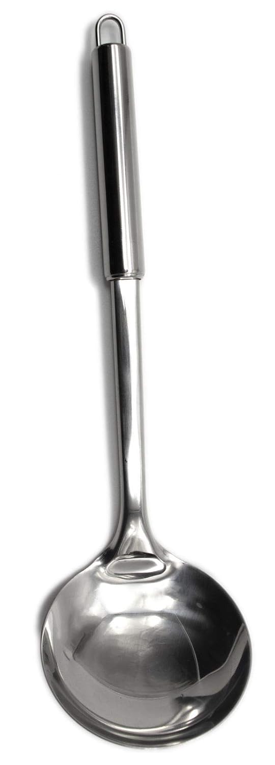 Sestiglia Set Mestolame In Acciaio Inox 6 Pezzi Con Stand In Acciaio Inox Servizio Di Posate Da Cucina Strumenti Indispensabili Per Cucinare E Servire Utensili Essenziali Da Cucina Mestoli Da Cucina Casa