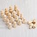 Wooden Peg Doll, Decorative Unfinished Doll Bodies Family Craft People Set 20Pcs