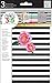 Happy Planner Accessories Set - Decorative Covers, Pocket Folders & Daily Sheets - 3 Item MAMBI Bundle (Mini Happy Planner - 4.5 x 7)