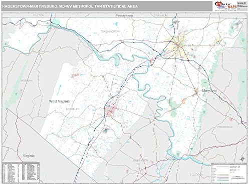 Martinsburg zip code map