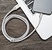 Amazon Basics Double Braided Nylon Lightning to USB Cable, Advanced Collection, MFi Certified Apple iPhone Charger, Silver, 6 Foot