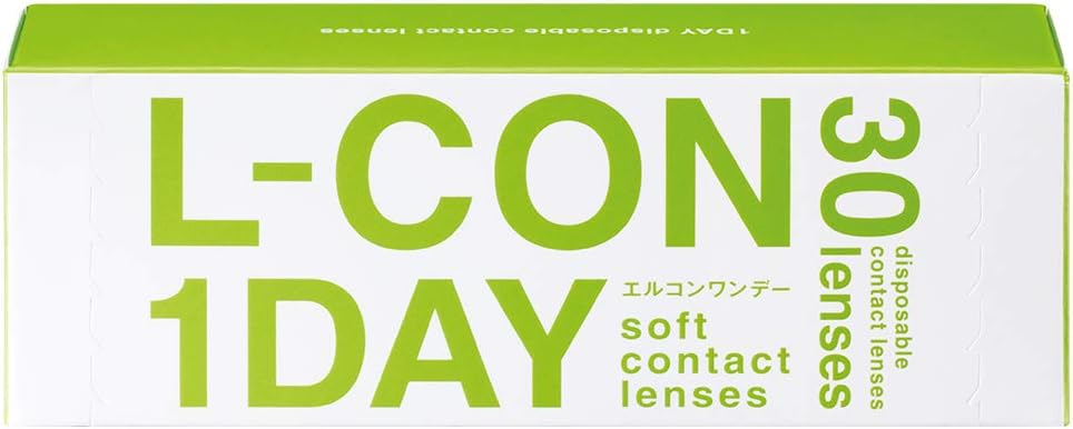 Amazon エルコンワンデー 8 7 Pwr 1 75 1日使い捨てコンタクトレンズ L Con ソフトコンタクトレンズ