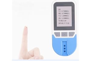 Lipid Test Meter Lipid Analyzer Cholesterol Test Meter Cholesterol Meter Cholesterol Analyzer Test Kit TG TC HDL LDL Test Met