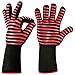 Woochy BBQ Oven Gloves Grilling Cooking Mitts Extremely Heat Resistant up to 932°F Premium Insulated & Silicone Lined Aramid Fiber