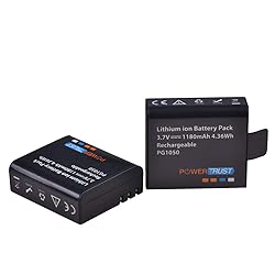 PowerTrust 3Pack PG1050 Battery Akku and LCD Dual