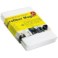 Streak Free Microfiber Cloth Clean Any Surface with Just Water Eco Friendly Environmentally Safe Large 16 inch Perfect For Window, Mirror, Kitchen Counter, Appliances, Car, Cycle, TV Screen
