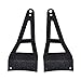 OMOTOR For Ford F250 F350 F450 Roof Mount Bracket Free Wiring Kit + 52inch 300w Curved Led Work Light Bar Flood Spot Combo Beam Driving Lights (Brackets)