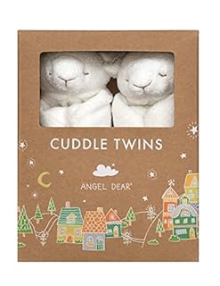 UPC 061644029871 product image for Angel Dear Cuddle Twin Set, White Lamb by Angel Dear (B01C3ON57A) | upcitemdb.com