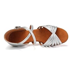 YKXLM Latin Dance Shoes Ballroom Women Salsa Tango