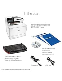 Impresora color todo en uno HP Laserjet Pro M477fdw (CF379A#BGJ), gris