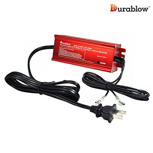 Durablow TR2001 Gas Fireplace On/Off Remote Control Kit for Millivolt