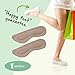 Mintfoot Leather Heel Grips - 10 Pieces - Shoe Liners for Women & Men - Heel Snugs to Stop Blisters & Cuts
