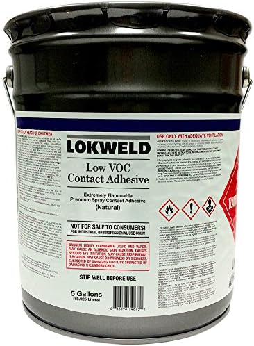 Lokweld Low VOC (OTC Compliant) Contact Adhesive - 5 Gallon