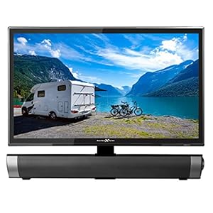 TV met soundbar. 19 inch LEDW19iSB