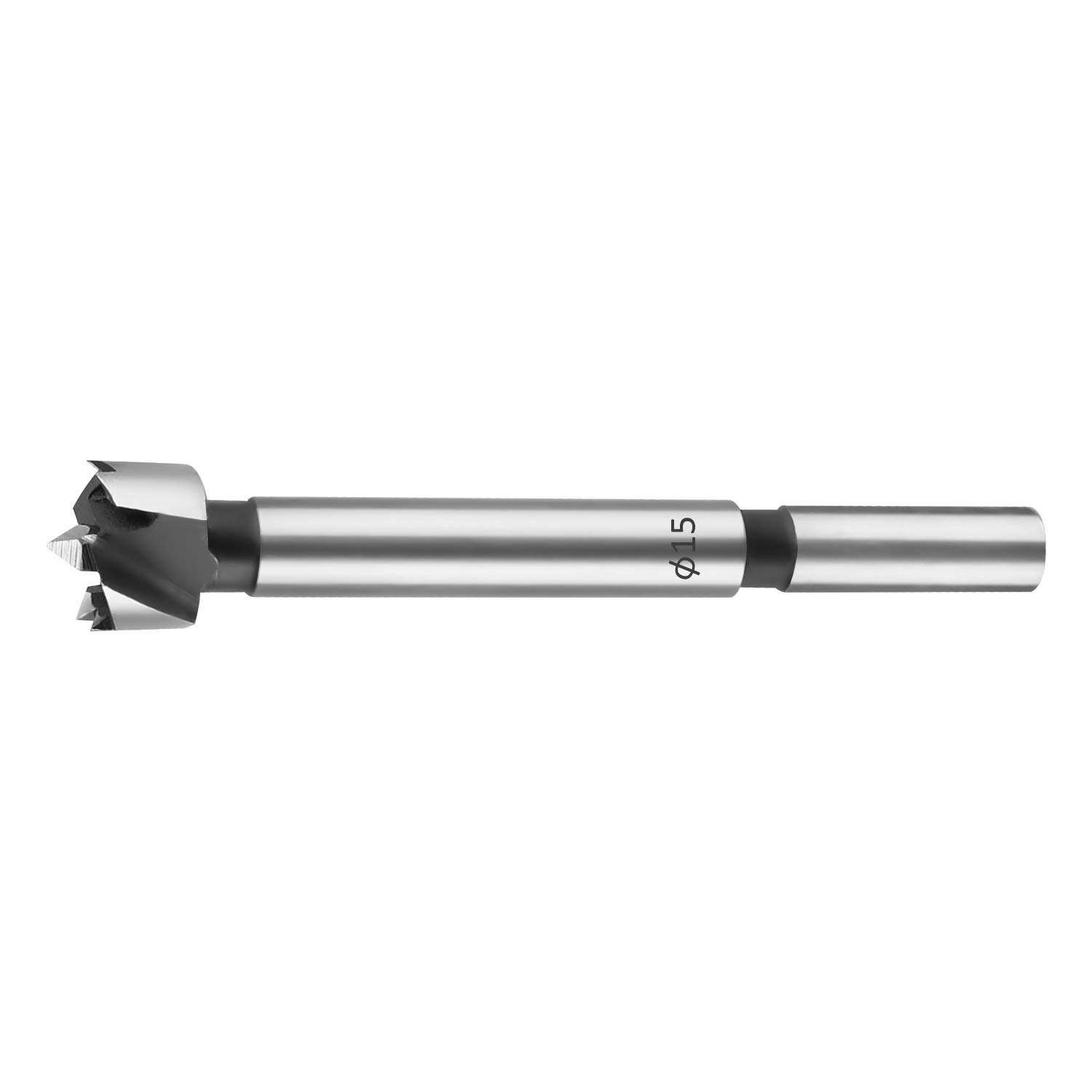Forstner bit for wood 15mm, UTRUSTTO drill accessories, wood forstner drill bits with round shaft.