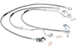 Rough Country Stainless Brake Lines for 1999-2004 Ford Super Duty - 89717