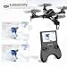 Holy Stone HS230 RC Racing FPV Drone with 120° FOV 720P HD Camera Live Video 45Km/h High Speed Wind Resistance Quadcopter with 5.8G LCD Screen Real Time Transmitter Includes Bonus Battery
