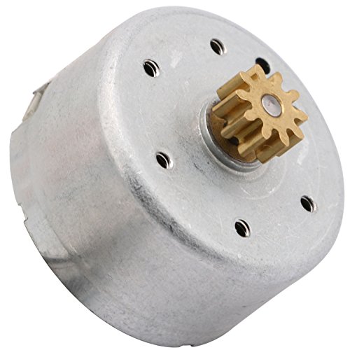 Yeeco 300 DC Motor Mini Electric Motor with 5mm Gear, 20 PCS 1300 RPM Electric Toy Cars Engine Motor Kit, Electric Machinery Motor for DIY Fan Toys Cars Models