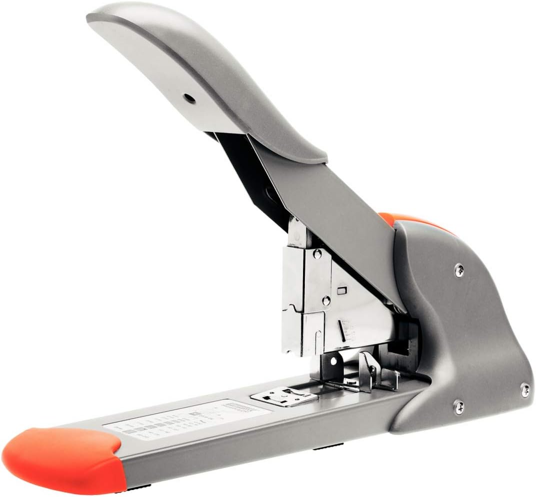Amazon Rapid ラピッド 大型 ステープラー ホチキス HD210 210枚 綴じ シルバー・オレンジ 23633700