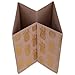 DII Non-Woven Fabric Storage Bins With Removable Bottom, Large (2), Pink/Gold, 2 Piece