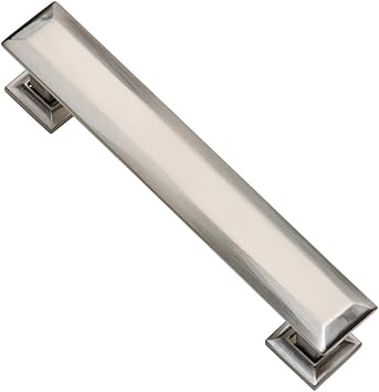 Southern Hills Brushed Nickel Drawer Pulls 4 Inch Screw Spacing