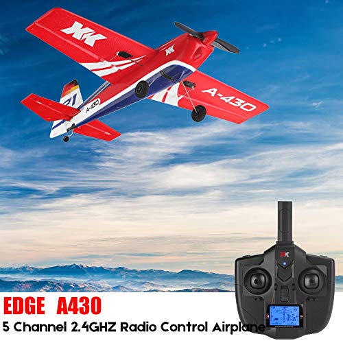 COLOR-LILIJ RC Remote Control Airplane - XK A430 2.4G 5CH - Brushless Motor 3D6G System RC Airplane EPS Aircraft,6-Axis Gyro - -3D / 6G Mode - Easy to Fly for Even Beginners(US Stock)