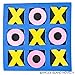 Rhode Island Novelty 5 Inch x 5 Inch Kids Foam Tic Tac Toe Pack of 24