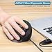 AUTLEY Wired Ergonomic Mouse, USB Computer Vertical Mouse, 1000/1600/2400/3200 DPI, 5.9ft Cord, Better for Large Hands (M19W)
