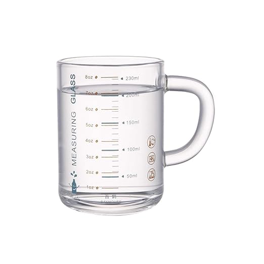 Compra E/A HYCSP Copa de Leche, con Graduado de Cristal ...