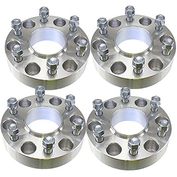 BRTEC 2 Inch Hubcentric Wheel Spacers - 6x5.5" Bolt Pattern, 78.1mm Bore For Chevy Silverado/GMC Sierra/Cadillac Escalade