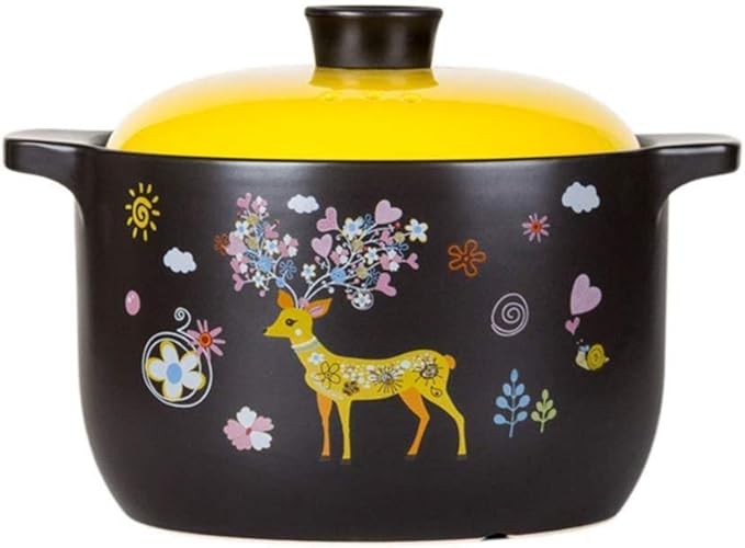 Olla para cazuela de Arcilla, Olla para estofado de Terracota, cazuela