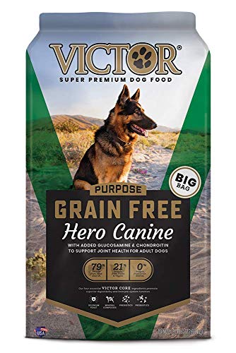 VICTOR Purpose - Grain Free Hero Canine, Dry Dog Food 50 lbs