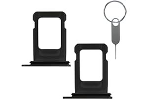 LOZOP 2 Pack Sim Card Tray Holder Replacement for iPhone 12 Pro 6.1 Inch & iPhone 12 Pro Max 6.7 Inch with Waterproof Rubber & Eject Pin (Pacific Blue)