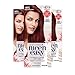 Clairol Nice'n Easy Permanent Hair Dye, 4BG Dark Burgundy Hair Color, Pack of 3