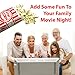 Popcorn Bags Coated for Leak/Tear Resistance. Single Serving 1oz Paper Sleeves in Nostalgic Red/White Design. Great Movie Theme Party Supplies or for Old Fashioned Carnivals & Fundraisers! (500)