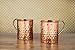 Premium Moscow Mule Copper Unlined Gift Pack Mug, 100 % Pure Solid Copper (16-Ounce, Hammered, Set of 2)